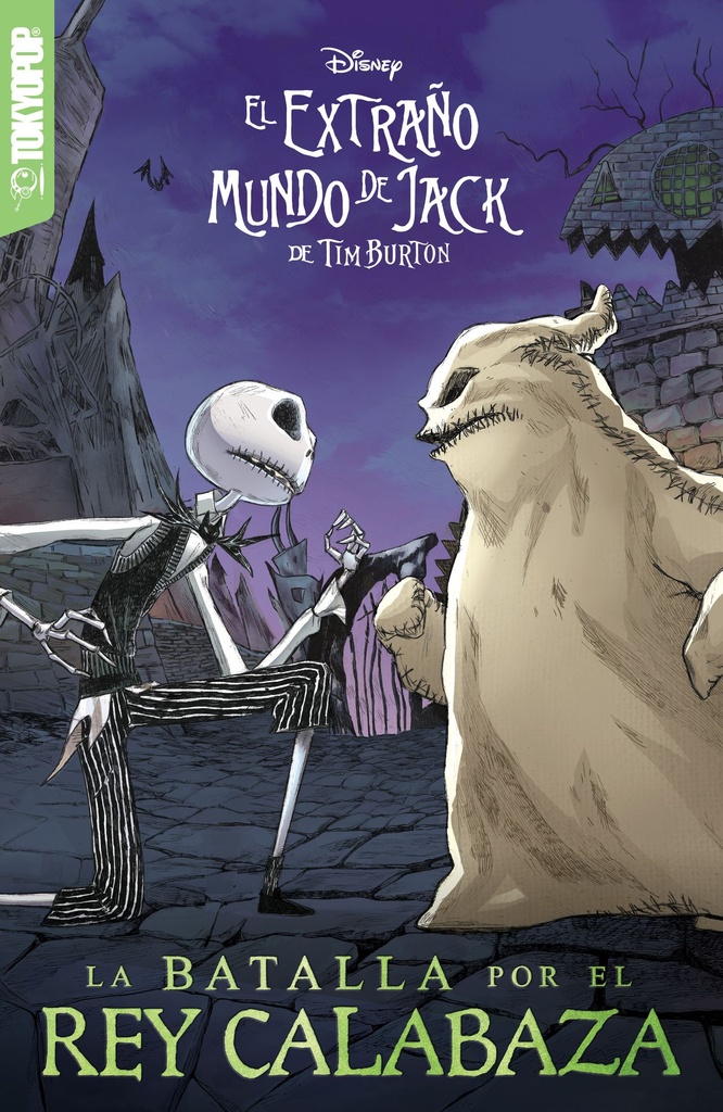 DISNEY MANGA EL EXTRA�O MUNDO DE JACK DE TIM BURTON BATALLA