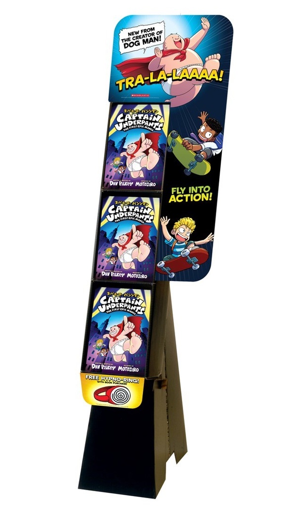 CAPTAIN UNDERPANTS MANGA 01 FIRST EPIC MANGA 16 COPY FLOOR D