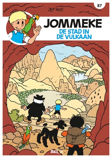 Jommeke 087 De stad in de vulkaan